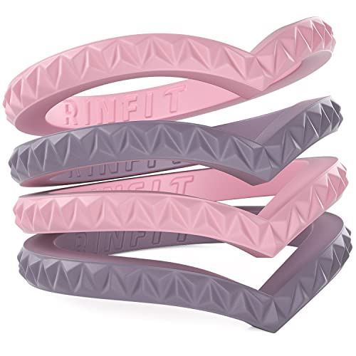 Rinfit Silicone Rings for Women - Rubber Wedding Bands Womens - Stackable Silicone Rings Couture - Patented Design, Silicone, No Gemstone