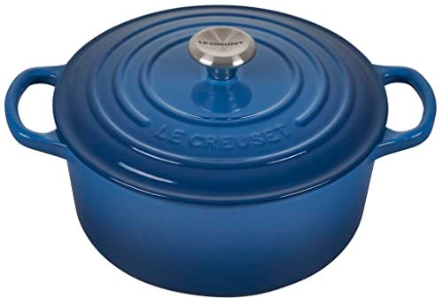 Le Creuset Enameled Cast Iron Signature Round Dutch Oven, 3.5 qt, Marseille