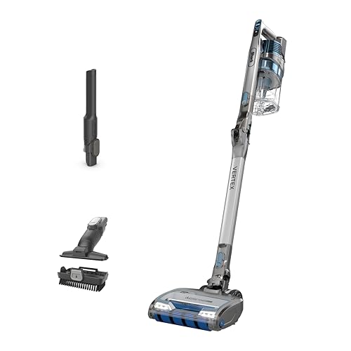 Shark IZ462H Vertex Ultra Lightweight Cordless Stick Vacuum with DuoClean PowerFins, Crevice, Pet Multi-Tool, Anti-Allergen, Brush, Removable Handheld