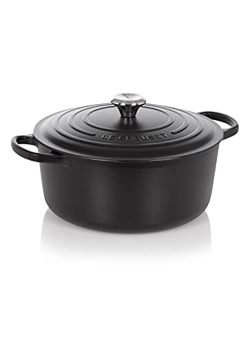 Le Creuset SIG Round French Oven 20 cm Black