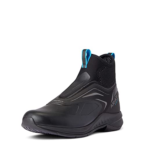 ARIAT Women's WMS Ascent H2o Blk Equestrian Boot, Black, 6.5