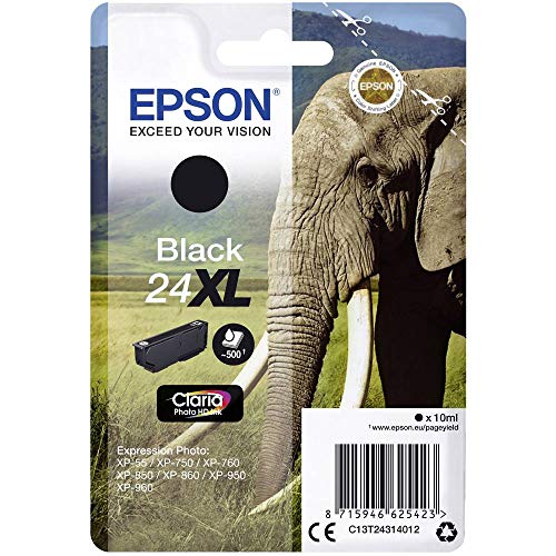 Singlepack Black 24XL Claria Photo HD Ink