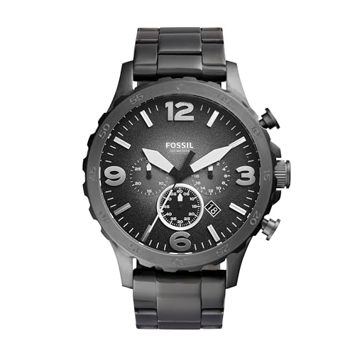 Fossil Men's Nate Quartz Stainless Steel Chronograph Watch