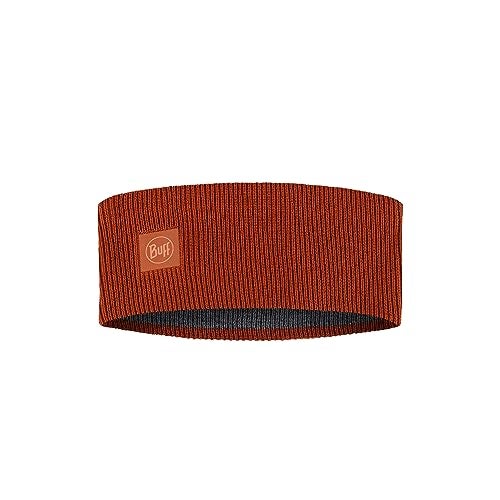 Buff Unisex Adult Cinnamon Crossknit Headband, Brown, One Size