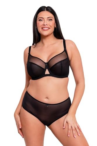 Curvy Kate Victory Balcony Bra, 32GG, Black