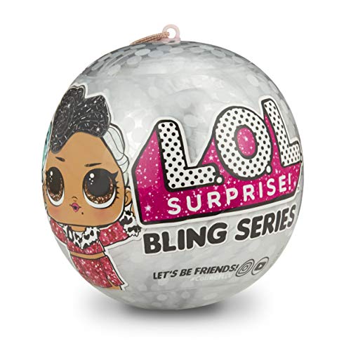 MGA Entertainment 554806 L.O.L. Surprise Dolls Bling SK, Silver