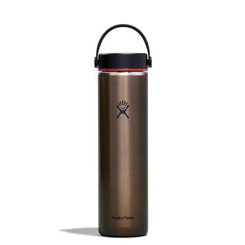 Hydro Flask 24 Oz Lightweight Wide Flex Cap Obsidian