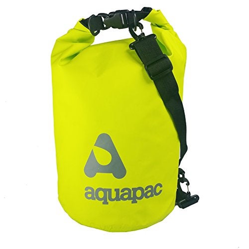 Aquapac Heavyweight Waterproof Drybags with Shoulder Strap - 15 litres - Acid Green (733)