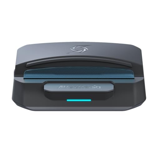 AVerMedia Steam Deck Dock with HDMI 4K@60Hz, USB C Charging, Screen Mirroring, Video Capture for Switch, Steam Deck, ROG Ally, Legion Go, MSI Claw, iPhone, iPad - X'TRA GO GC515
