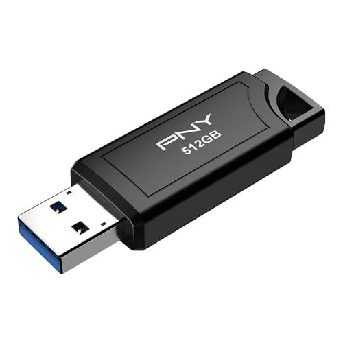 PNY 512GB PRO Elite V3 USB 3.2 Gen 2 Flash Drive, Up to 1000MB/s Read & 800MB/s Write, Extreme Performance for Data Storage and Transfers, Premium Metal Design, Type A Connector