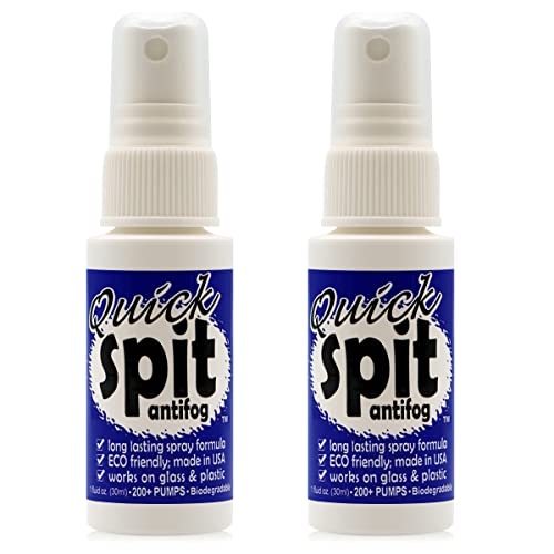 Jaws Quick Spit Antifog Spray (Pack of 2), 1-Ounce
