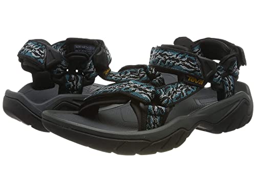 Teva Women's Heels Open Toe Sandals, Blue Manzanita Deep Lake Mdlk, 7