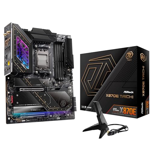 ASRock X870E Taichi EATX Motherboard for AMD AM5 CPUs