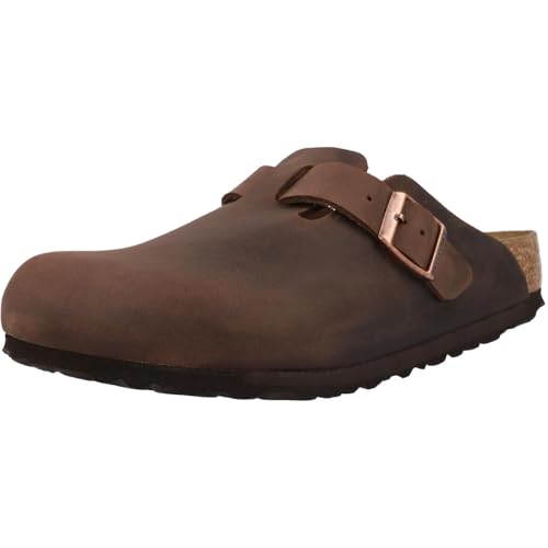 Birkenstock Unisex Boston Slip-On Clog Brown Size: 36 M EU