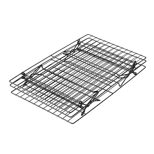 Wilton Excelle Elite 3-Tier Cooling Rack, 15 7/8" X 9 7/8", Black (2105-459)