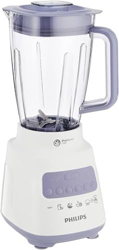 Philips 5000 Series Blender HR2223/01 – ProBlend Crush Tech, 700W Power, 5 Speed Settings, Ice Crush Function, Quick Clean, Plastic Jar