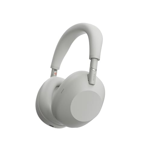 Sony WH-1000XM6 Noise Canceling Wireless Headphones, HD NC Processor QN3, 12 Microphones, Adaptive NC Optimizer, Mastered by Engineers, Studio-Quality, 30-Hour Battery, Silver