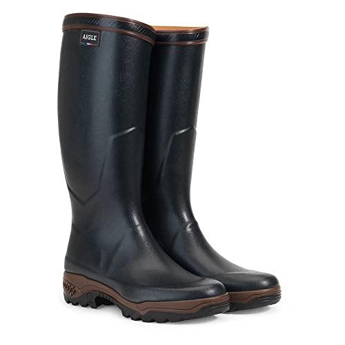 Aigle Parcours 2 Wellington Boots 5.5 D(M) US Bronze Green