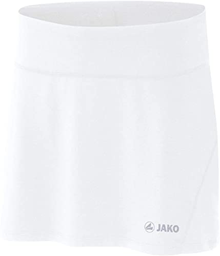 JAKO Women's Basic Skirt, White, XXL