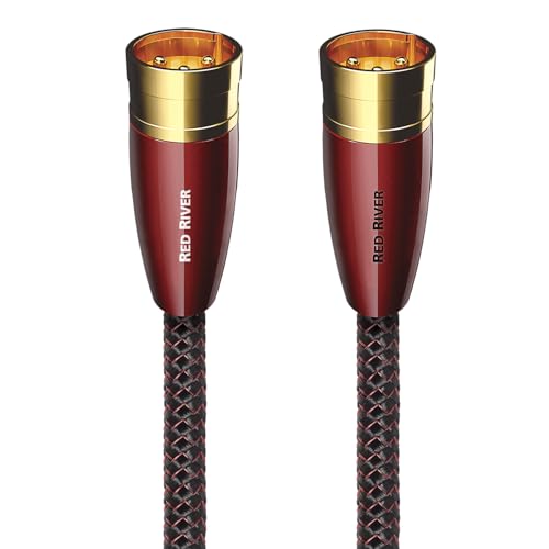 audioquest Red River High End XLR to XLR Cable 2m (Pair)