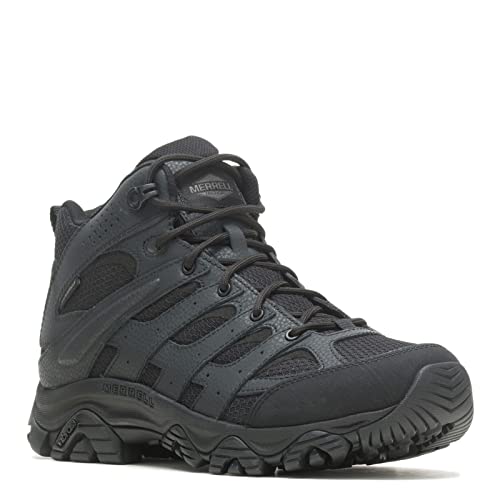 Merrell mens Moab 3 Tactical Mid Waterproof, Black, 11
