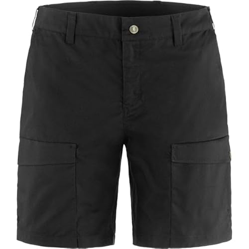 Fjällräven Women's Abisko Hybrid Trail Shorts, Black, 42
