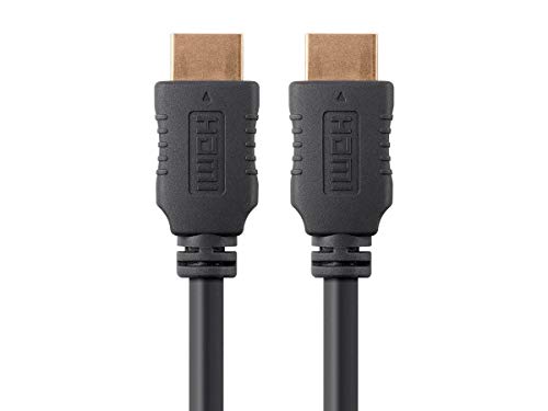 Monoprice Select Series High-Speed HDMI Cable 6 Feet Supports Ethernet, 3D, 4K and Audio Return - Black