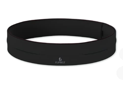 FlipBelt Level Terrain Waist Pouch, Black, Small/26"-29"