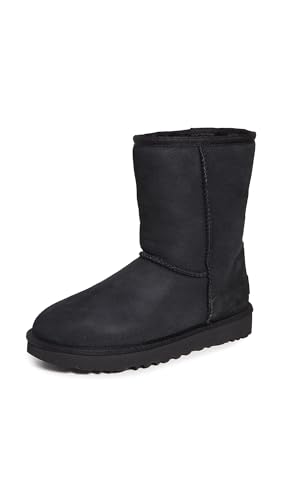 UGG Women's Classic Short II Boot, Black, 10