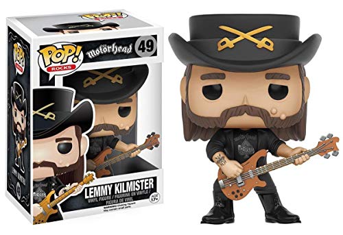 Funko 10265 Pop! Rocks with Lemmy Kilmister Vinyl Figure
