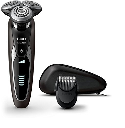Philips S9551/41 Shaver Series 9000 Wet and Dry Electric Shaver, Black