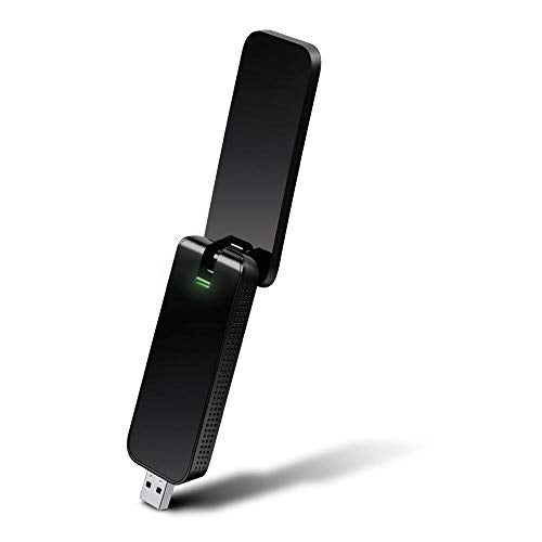 TP-Link Archer T4U V3 1300Mbps Dual Band USB 3.0 Wifi Adapter, Wireless Network Wifi Dongle with Foldable High Gain Antenna for PC. MU-MIMO enabled, Works with Windows and Mac OS