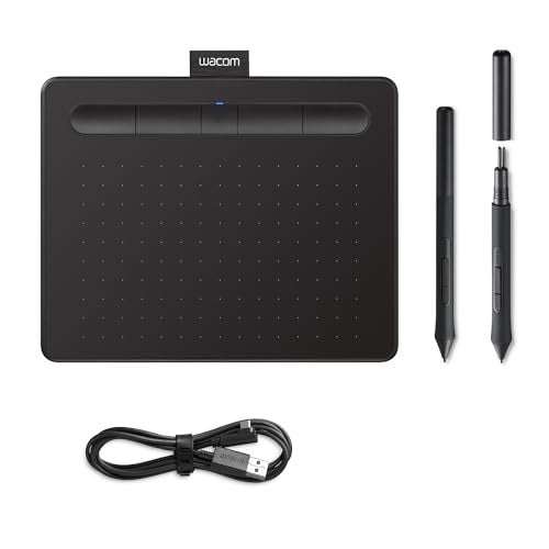 Wacom Intuos Creative Pen Graphics Tablet, Small, Black