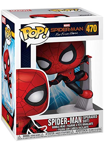 Funko 39898 Pop! Marvel: Spider-Man Far From Home - Spider-Man Upgraded Suit