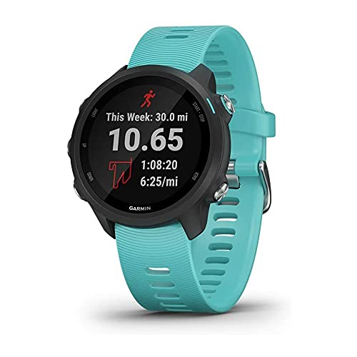 Garmin Forerunner 245 Music GPS Smartwatch with Music, Aqua