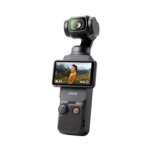 DJI Osmo Pocket 3 Vlog Camera - 1" CMOS 4K 120fps Video 3-Axis Stabilizer Gimbal Action Camera With Fast Focus, Face Subject Tracking, Rotating 2" Touch Screen