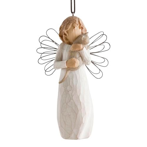 Willow Tree hand-painted sculpted Ornament, With affection