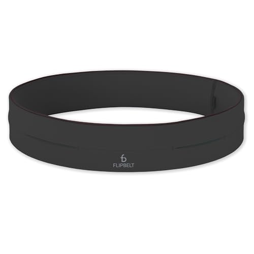 FlipBelt Level Terrain Waist Pouch, Carbon, Small/26"-29"