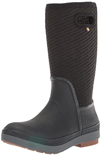 BOGS Women's Crandall Ii Tall Snow Boot, Black, 6
