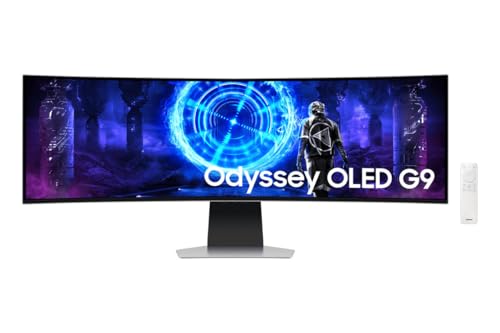 Samsung 49" Odyssey OLED G9 G95SD DQHD 240Hz Gaming Monitor Silver