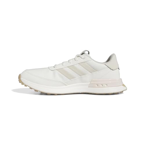 adidas Women's S2g Spikeless 24 Golf Shoes, Off White/Wonder Aqua/Alumina, 9.5