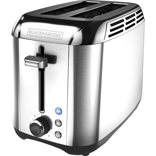 Black and Decker TR3500SD Bread toaster, Silver