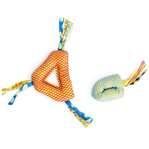 Petstages 326 Dental Health Pair Chews Cat Catnip Toss and Bat Toy