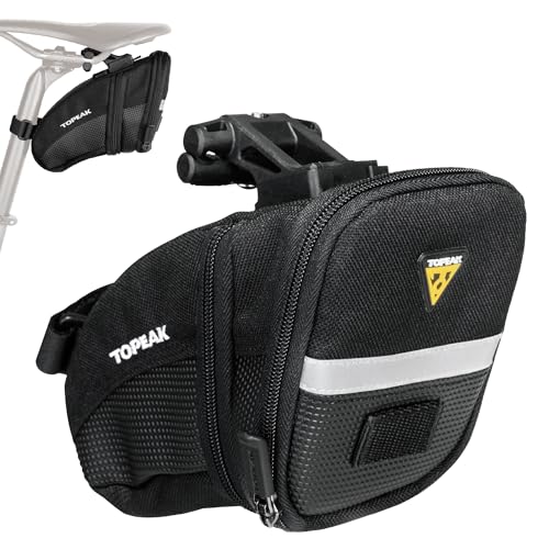 Topeak Aero Wedge Pack, w/Fixer F25, Medium, Black
