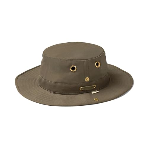 Tilley Endurables T3 Traditional Canvas Hat,Olive,7.5