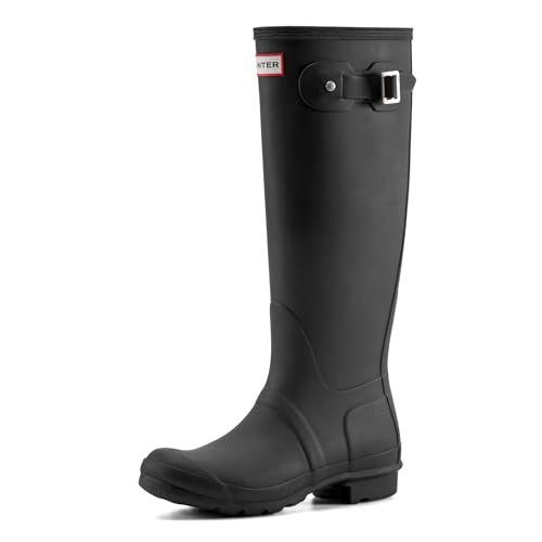 Hunter Women's Original Tall Snow Boot, Black, 6