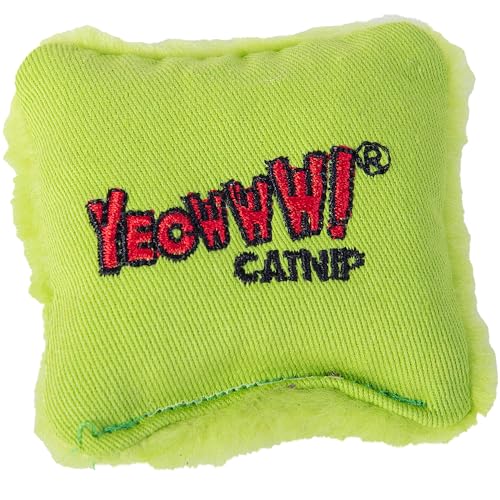 Yeowww! YPL-001 Catnip Pillow Toy, Green