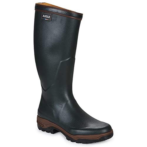 Aigle Unisex Adult Parcours 2 Wellington Boots, Green bronze, 6 US