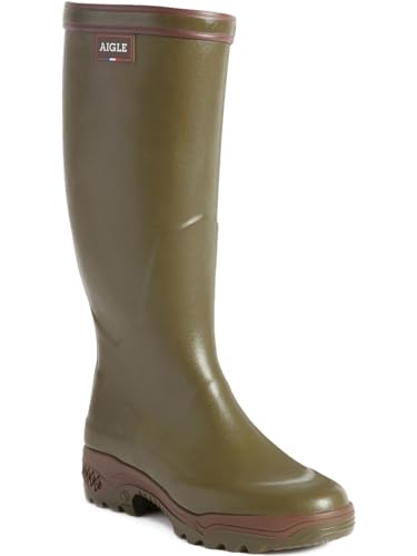 Aigle Parcours 2 Boots Men Kaki - 8 - Wellington Boots Shoes