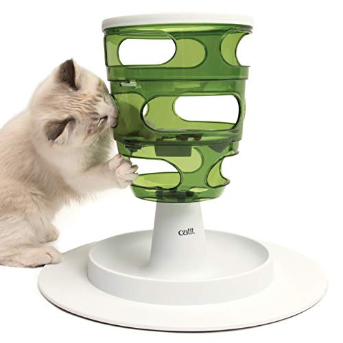 Catit Senses 2.0 Food Tree - Sturdy Tree-Shaped Slow Feeder